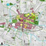 La Pouëze – cartographie du diagnostic paysager du territoire.
