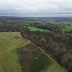 Grand-Champ – vue sur le paysage bocager depuis le projet de contournement.