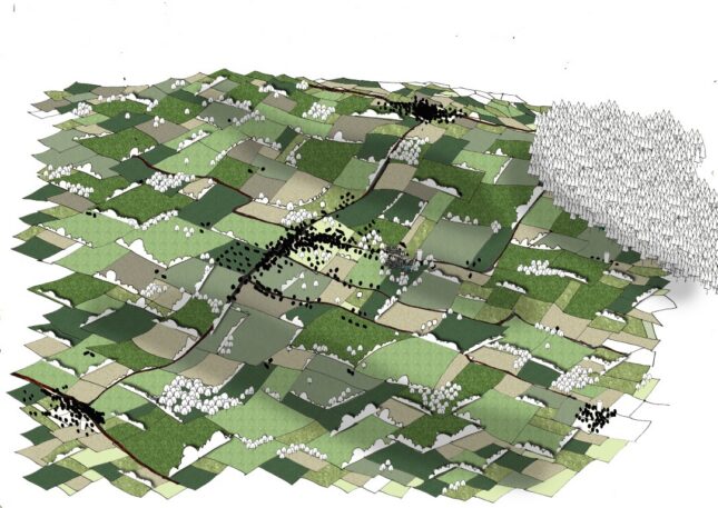 La Pouëze – carte sensible du territoire et de ses paysages.